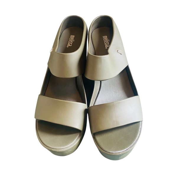 Melissa Creative Platform Wedge Platform Sandals - Picture 4 of 9